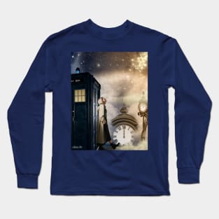 13th doctor / Time Always Runs Out Long Sleeve T-Shirt